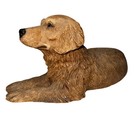 Sandra Brue Sandicast Golden Retriever Decor Dog 1983 Sculpture
