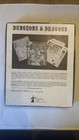 Tsr 1001 D d Dungeons   Dragons Basic Set 1978