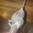 Antique Hurd Super Caster Reel Aluminum   Rod Steel Clean Vintage Fishing Fish