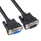Lot15 15ft Db9pin Male-female Extension Serial Rs232 Straight Through Cable cor