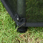 Kids Trampoline With Enclosure Net  Safety Pad And Steel Frame  Round Bouncer