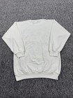 Vtg Ugly Christmas Sweater Women Small White Santa Mouse Apples 1995 Sweatshirt
