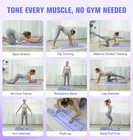 Flo Pilates Portable Pilates Reformer Board Purple Flor1pl Full-body Exercise