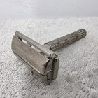 Gillette Slim Adjustable Vintage Double Edge Safety Razor With Case