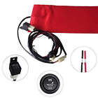 Waterproof Carbon Fiber Heated Seat Kit For Motorcycle Atv Utv Seat Heater
