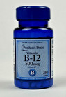 Puritan s Pride Vitamin B-12 500 Mcg 250 Tablets Vegetarian Exp 06 27