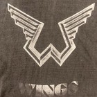 Rare 1970s Wings With Paul Mccartney Concert Tour Band T Shirt Black Original M