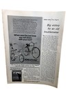 Vintage 1970 Raleigh Bike Father Son Family Bicycle Print Ad