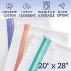 Kitchen Dish Towels Set Of 12-tea Towels 100  Cotton  Large Dish Cloths 28 x20 