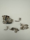Vintage Singer Sewing Machine Presser Foot Set -ruffler  Binder  Hemmer Feet Kit