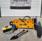 Skid Steer Attachment Wolverine 750 Hydraulic Hammer breaker  Bobcat  Cat Case