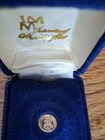 -14k Gold Miniature 1980 Krugerrand  Coin  South Africa With Box