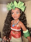 Disney Store Limited Edition 6500 Moana 17    Doll With Pua And Hei-hei