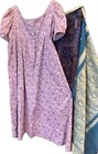 Plus Size 2x 3x Handmade Regency Dress Jane Austin Emma Purple Floral 22 24