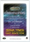 The Women Of Star Trek 50th Anniversary Jill Jacobson Chalan Aroya Autograph Vl