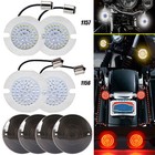 Led Turn Signals Lights For Harley Road King Heritage Softail Electra Road Glide