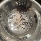 Mariposa 1992 Brillante Cast Aluminum Leaf Pattern 15    Decorative Bowl