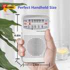 Am Fm Portable Pocket Radio Compact Transistor Radios Best Reception Loud Speake