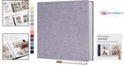 Self Adhesive Photo Album Linen 40 Pages Fits 4x6 5x7 8x10 Wedding Scrapbook