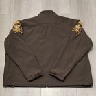 Unisex Ramsey County  Minnesota Deputy Sheriff Uniform Brown Jacket Sz 4xl 