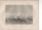 Capture Of New Orleans -attack On Fort Phillip  Vintage Print  1865 By Chappel