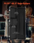 Bass  guitar Hard Case 48 03 In Waterproof With Lock And Keys For Bass Guitar