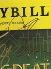 Jeremy Jordan  6 Signed Broadway Playbill The Great Gatsby Nov 2025 Autograph