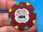  1000-         sands            las Vegas Nevada Casino Chip         classic          z-4605