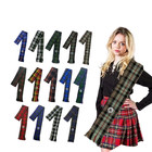 Aar Womens Tartan Clan Sashes Ladies Brooch Scottish Highland - 90 X 10 5 Inches
