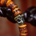 Tibetan Bead Bracelet 10x8mm Single Circle Buddhist Prayer Mala Ethnic Jewelry