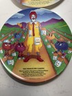 Vintage 1989 Ronald Mcdonald s 9  Plastic Collector Plates  Lot Of 2
