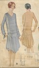 Mccall 5219 1920s Dress Three Styles Uncut Bust 34 Womens Vintage Sewing Pattern