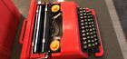 Olivetti Valentine S   Iconic Red Vintage Typewriter