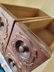 4 Vintage Antique Singer Treadle Sewing Machine Wood Wooden Cabinet Box Drawers