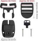 4 Pack Spa Hot Tub Cover Latch Clip Buckle Lock Slides With Keys And Screws