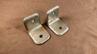 Pair Of Vintage Antique Cast Bronze Wood Boat Corner Brackets Wood Boat Parts