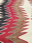 Antique Navajo Rug Native American Indian Eye Dazzler 53 5x30 Vintage Weaving