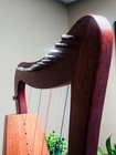 Harp  Aklot 15 Strings Mahogany Harp 15 String W international Standard