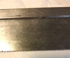 Vintage Henry Disston   Sons    10  Back Saw   Cast Steel   Beauty