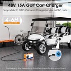 48 Volt 15 Amp Golf Cart Smart Battery Charger For Club Car Ip67 Waterproof