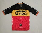 Wout Van Aert Signed 2022 Team Jumbo Visma Belgium Champ Cycling Jersey  proof 