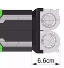 Graphics Card Dual Turbine Heat Blower Fan Fits Nvidia Tesla P40 M40 P100 V100