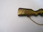 Vintage Brass Letter Opener  Civil War Rifle Design  8 5 