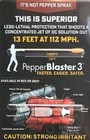 2-pk Kimber Pepper Blaster Iii 112 Mph 13ft Range Self-defense La98061 Fast Ship
