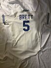 1989 George Brett Team Issued Autographed Game Jersey Royals Not Used Hof Read