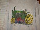 Vintage John Deere 1936 A Steel Tractor Sweatshirt Sos Enterprises Adult 2x  3x 