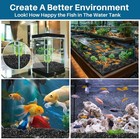 1 Lbs Black Gravel Pebbles- Black River Stones For Aquarium  Decorative Black Ri