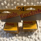 3 Expired Kodak Plus-x Pan 125 Film B w Prints Px 135-24 Sealed   Exp 1997