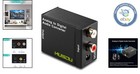 High-quality Rca Analog To Digital Toslink coaxial Audio Converter Adapter