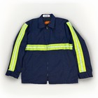 Red Kap Bomber Jacket Hi Vis Heavyweight Reflective Enhanced Vis Work Uniform
